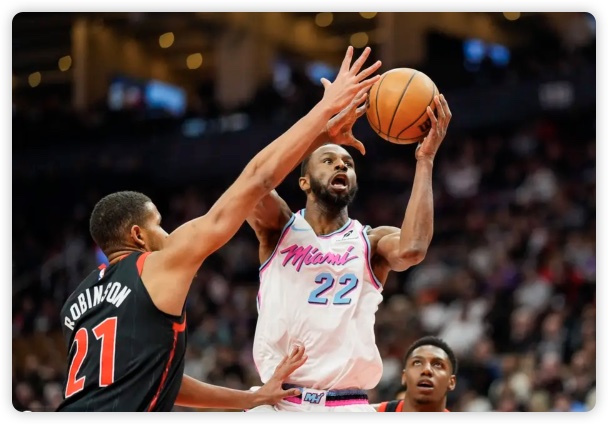 希羅28+7巴雷特29分 維金斯25+8熱火加時(shí)擊敗猛龍 